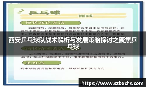 西安乒乓球队战术解析与发展策略探讨之聚焦乒乓球
